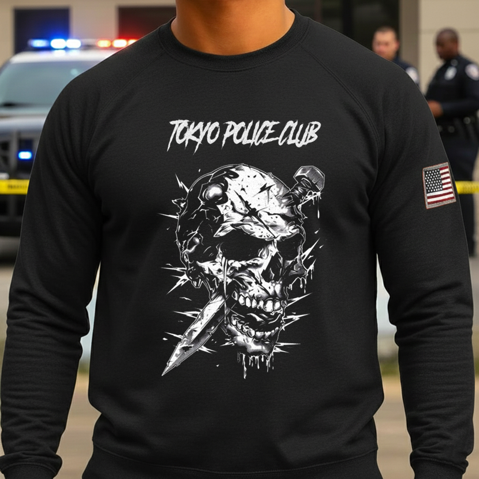 Tokyo Police Club Skull Dagger by Through the Eyes