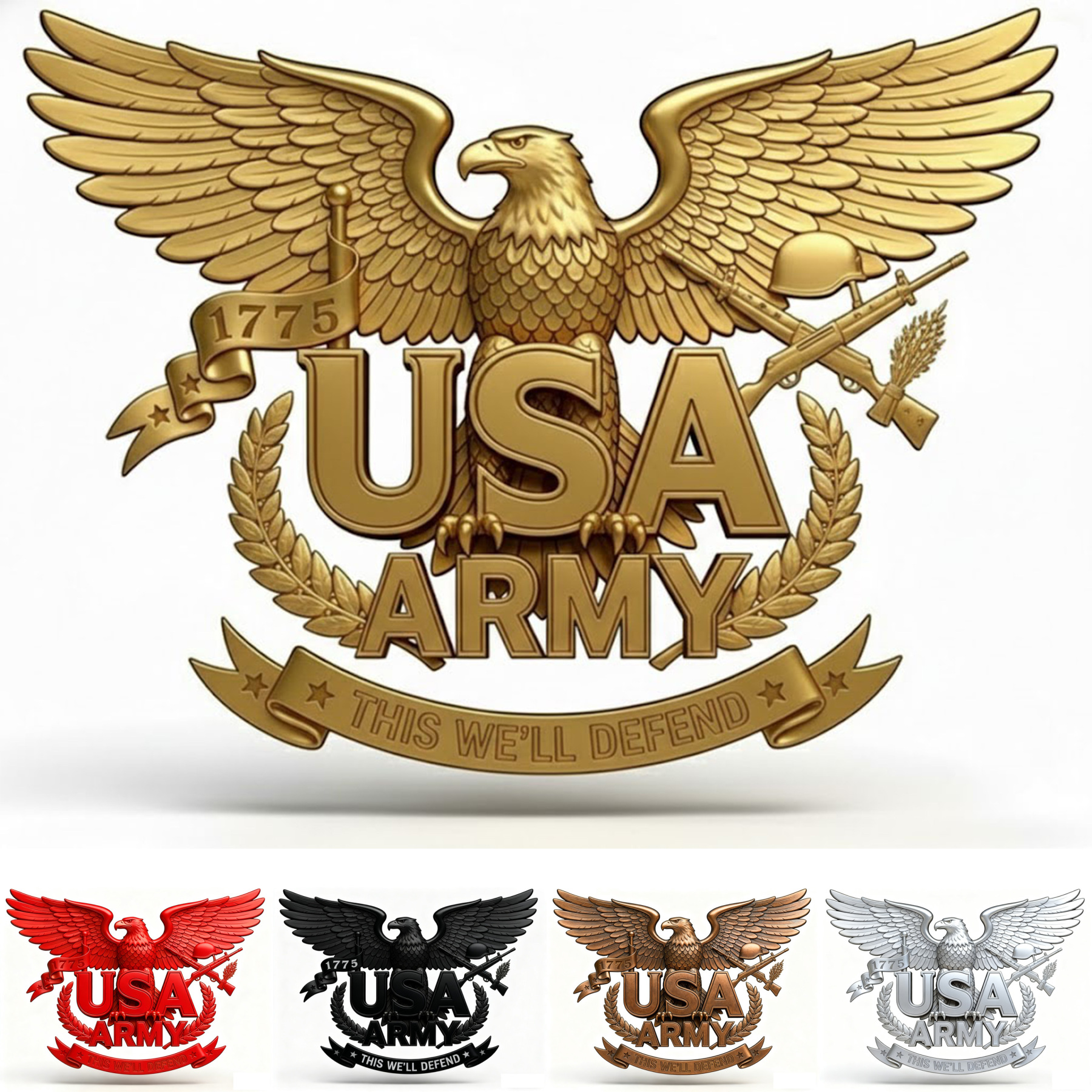 U.S. Army Spirit Car Decal