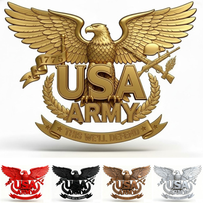 U.S. Army Spirit Car Decal