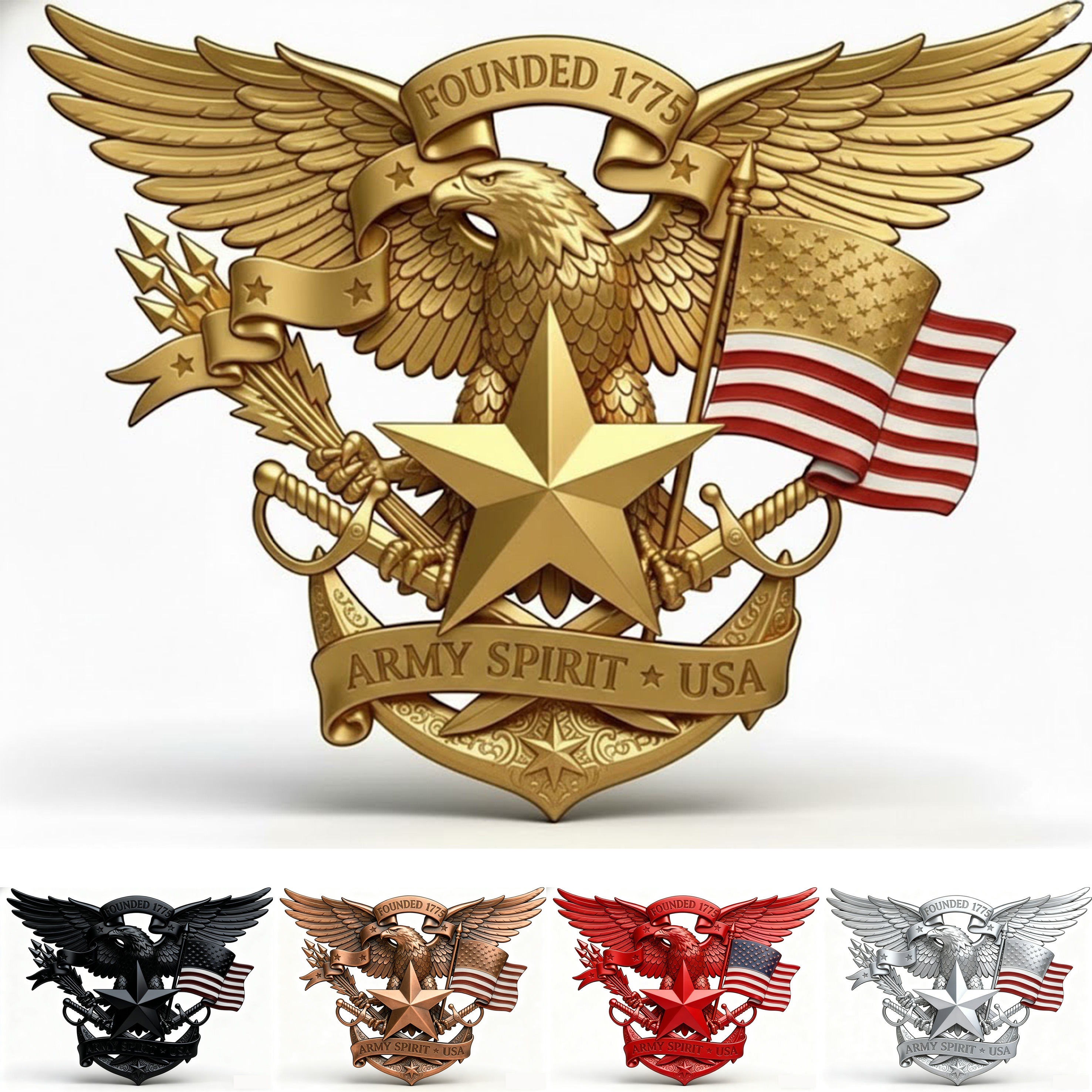 U.S. Army Spirit Car Decal