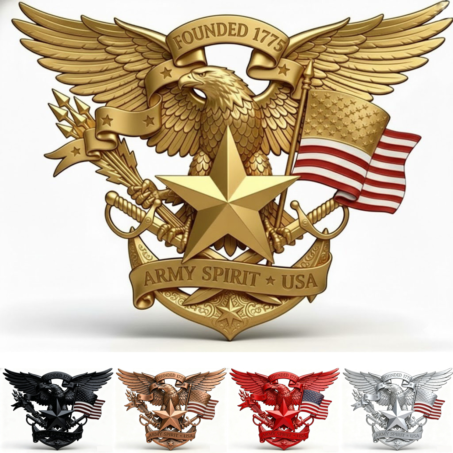 U.S. Army Spirit Car Decal