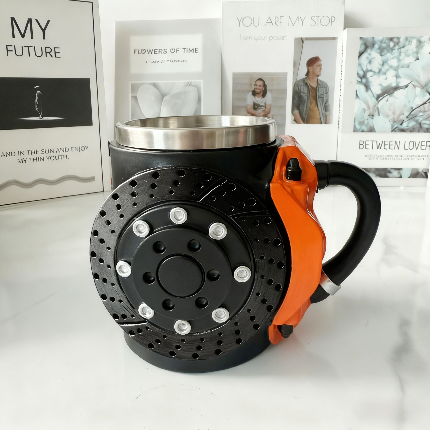 Brake Pad Mug Creative Coffee Cup Personalized Gift Ornament