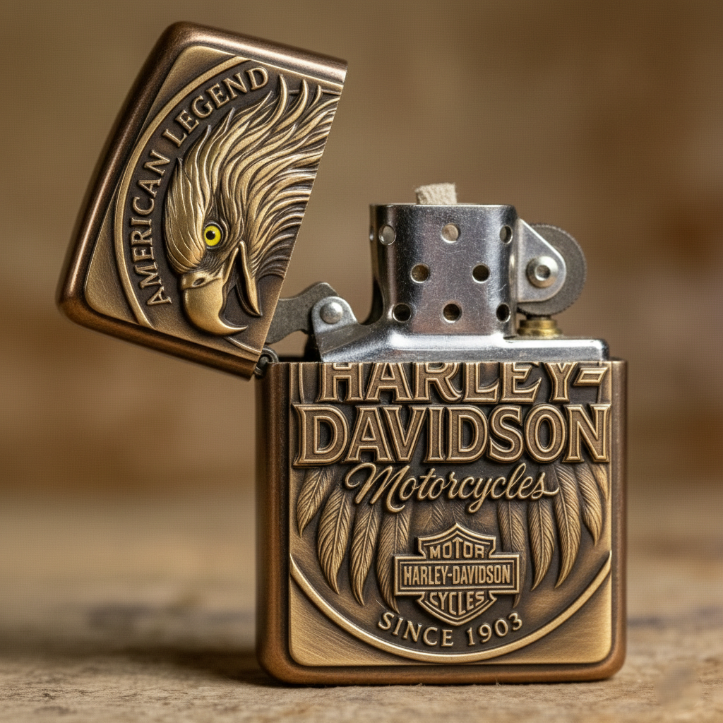 American Legend - Embossed Eagle Heritage Lighter