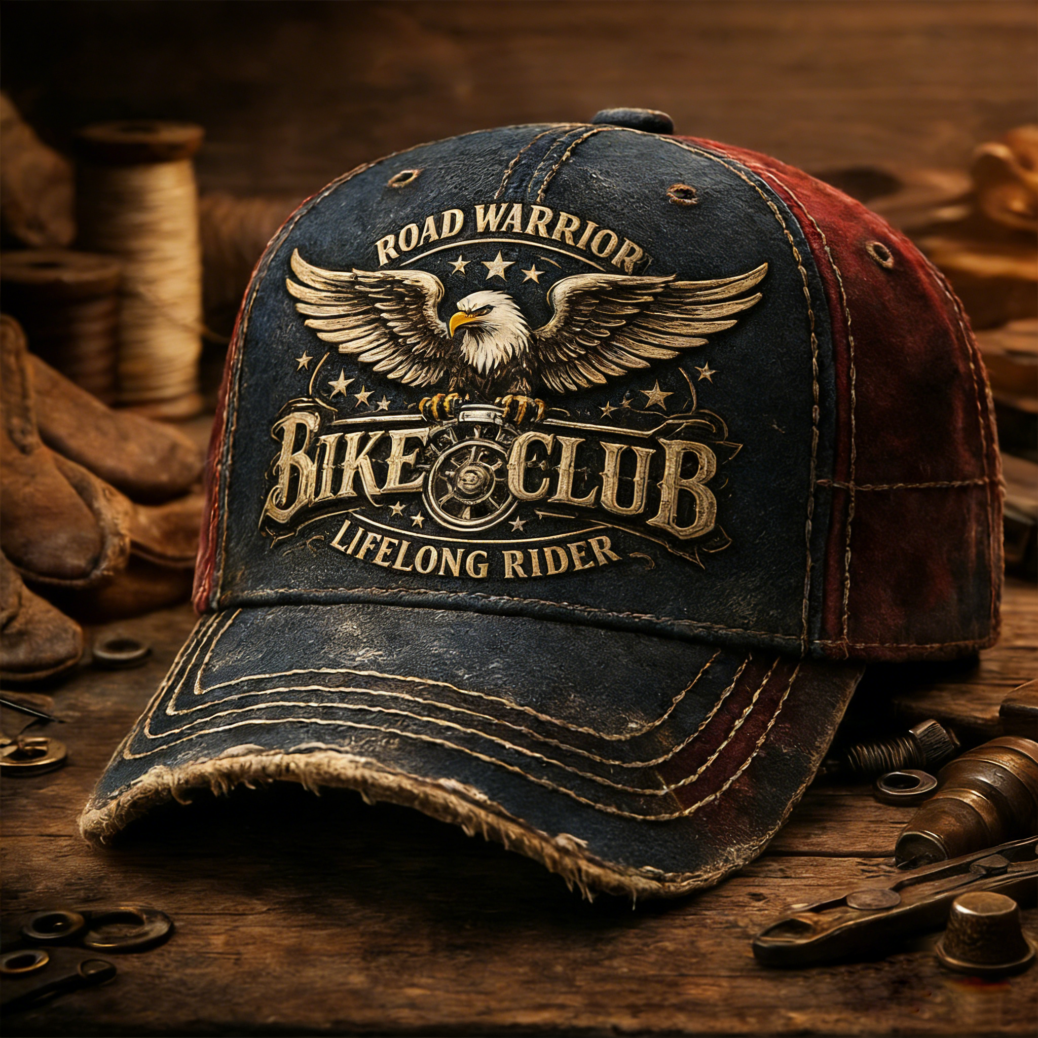 [Copy]Biker Style Baseball Cap