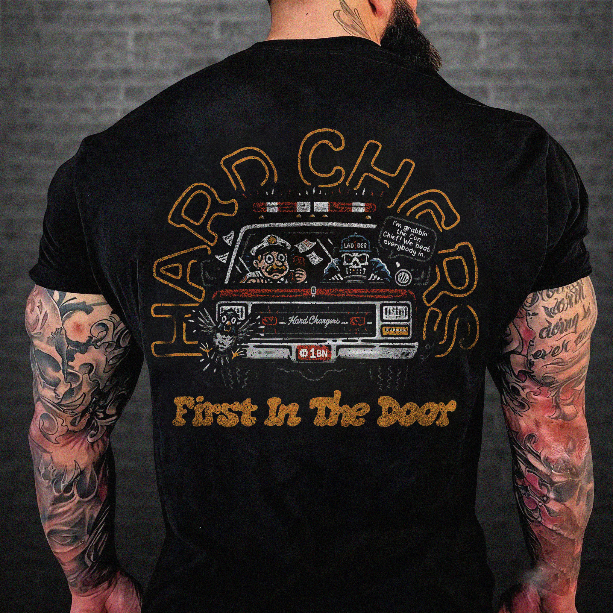 Firefighter Culture Dark Graphic Tee