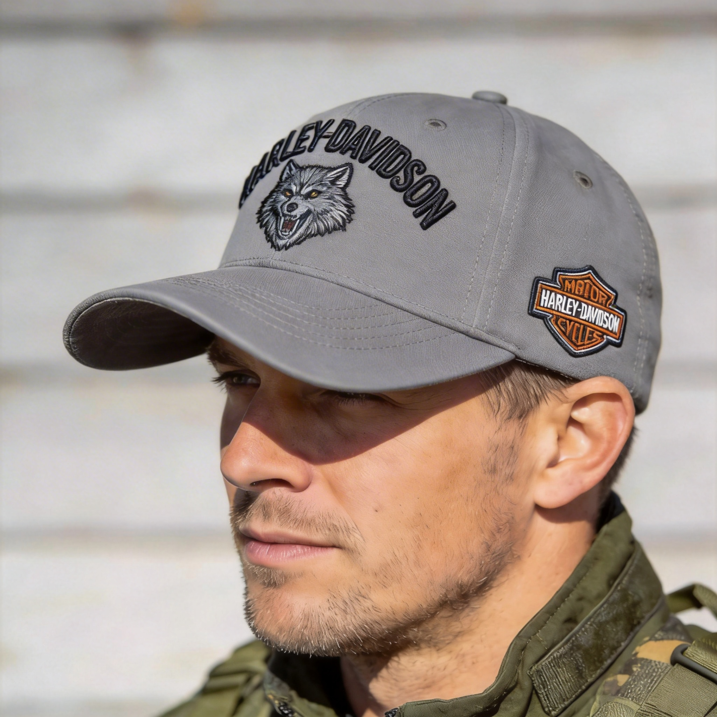 Harley-style Motorcycle Cap