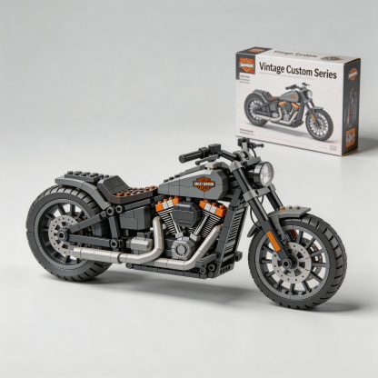 Harley-Davidson motorcycle building blocks