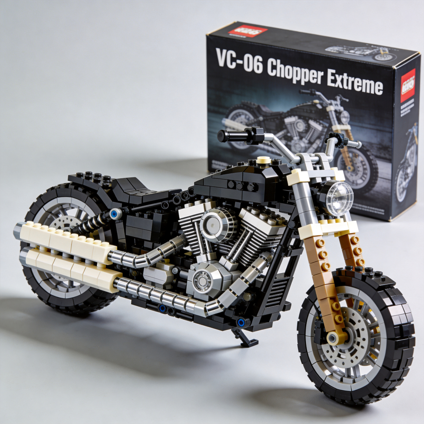 Harley-Davidson motorcycle building blocks