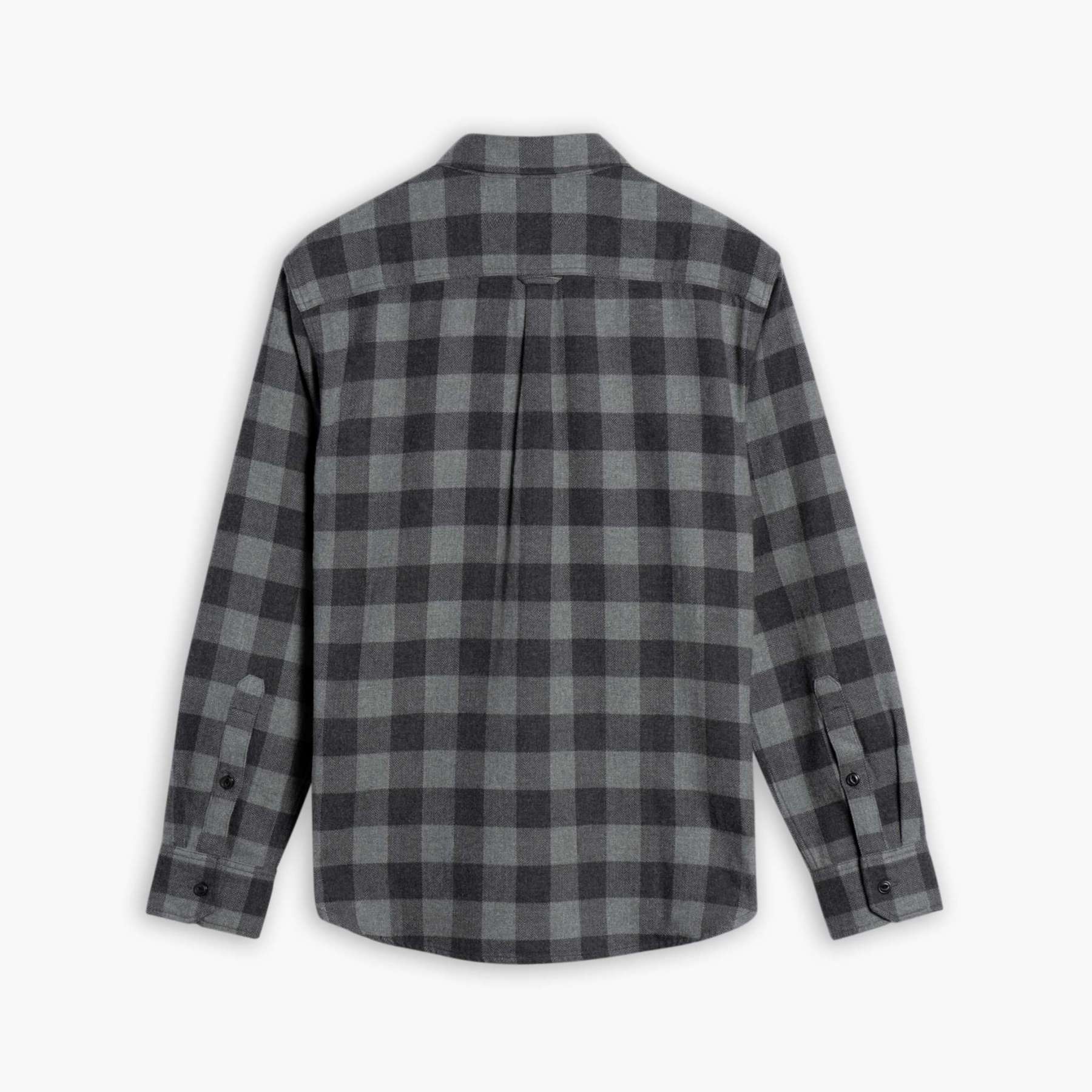 Buffalo Check Shirt | Black & Grey