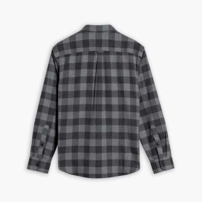 Buffalo Check Shirt | Black & Grey