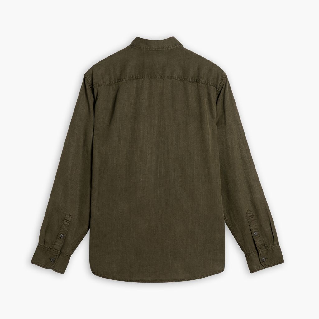 Chambray Workshirt | Olive