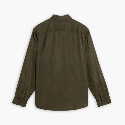 Chambray Workshirt | Olive