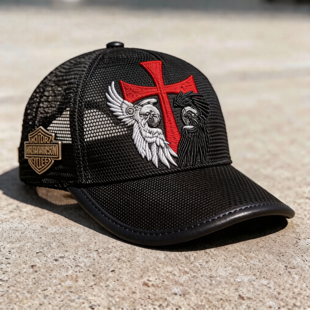 Biker Style Baseball Cap