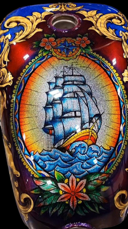 motorcycle gas tank decal 