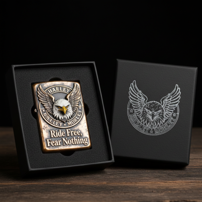 Majestic Liberty: "Ride Free" American Eagle Lighter