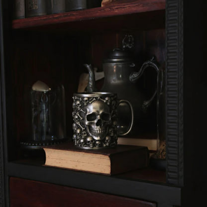 Dark Gothic Skull Mug – Statement Cup for Bold Style