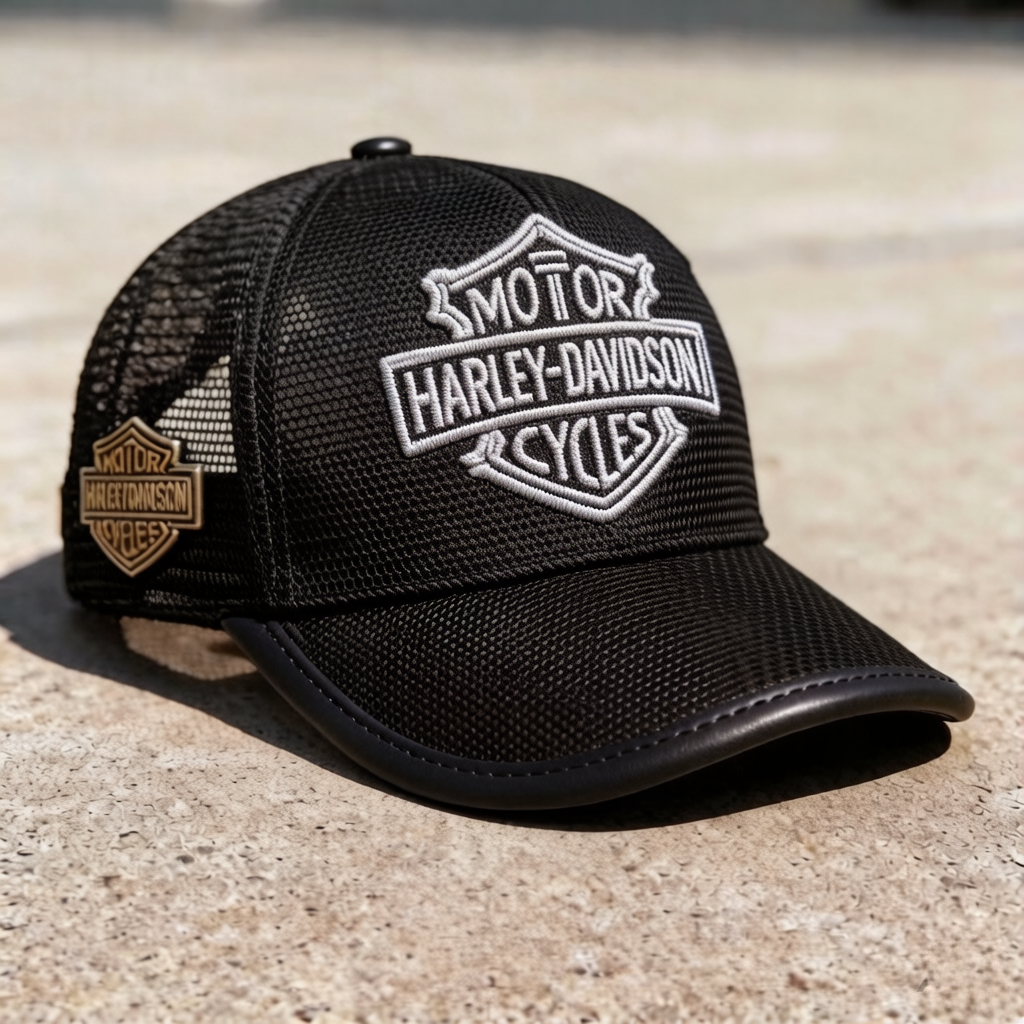 Biker Style Baseball Cap