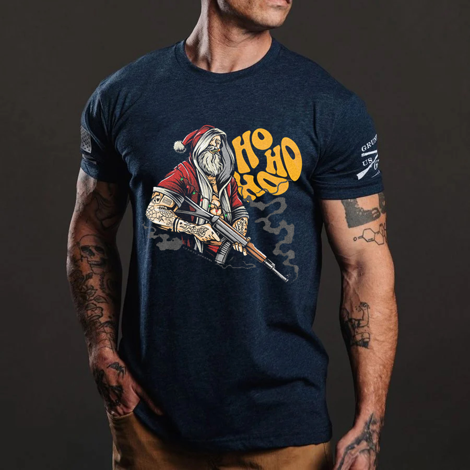 [COMBAT CLAUS]COTTON BLEND SHIRT