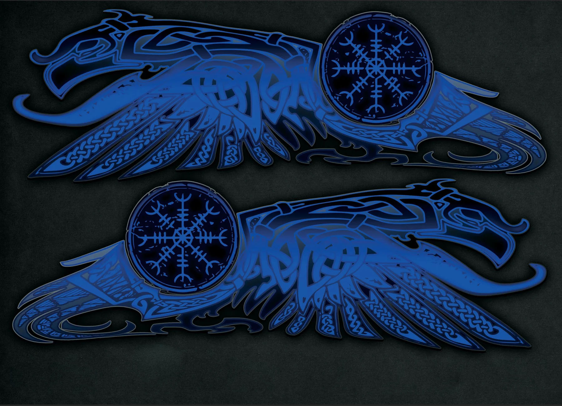 motorcycle gas tank decal