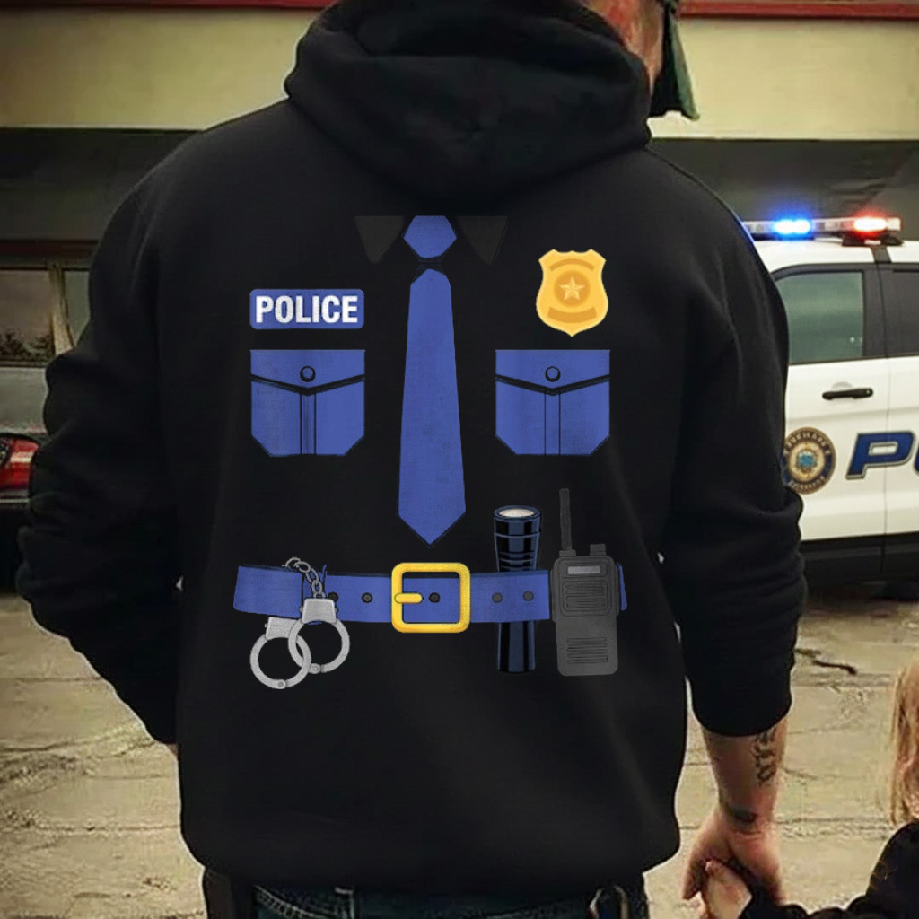 Police Officer Uniform Costume Halloween