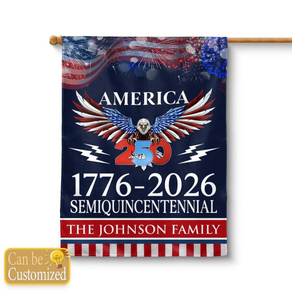 250 Years America Semiquincentennial Garden Flag