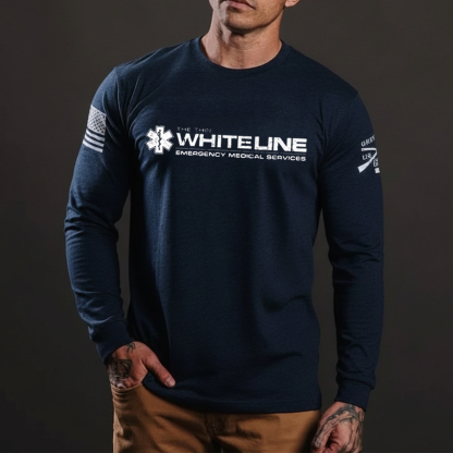 THIN GOLD LINE COTTON BLEND SHIRT