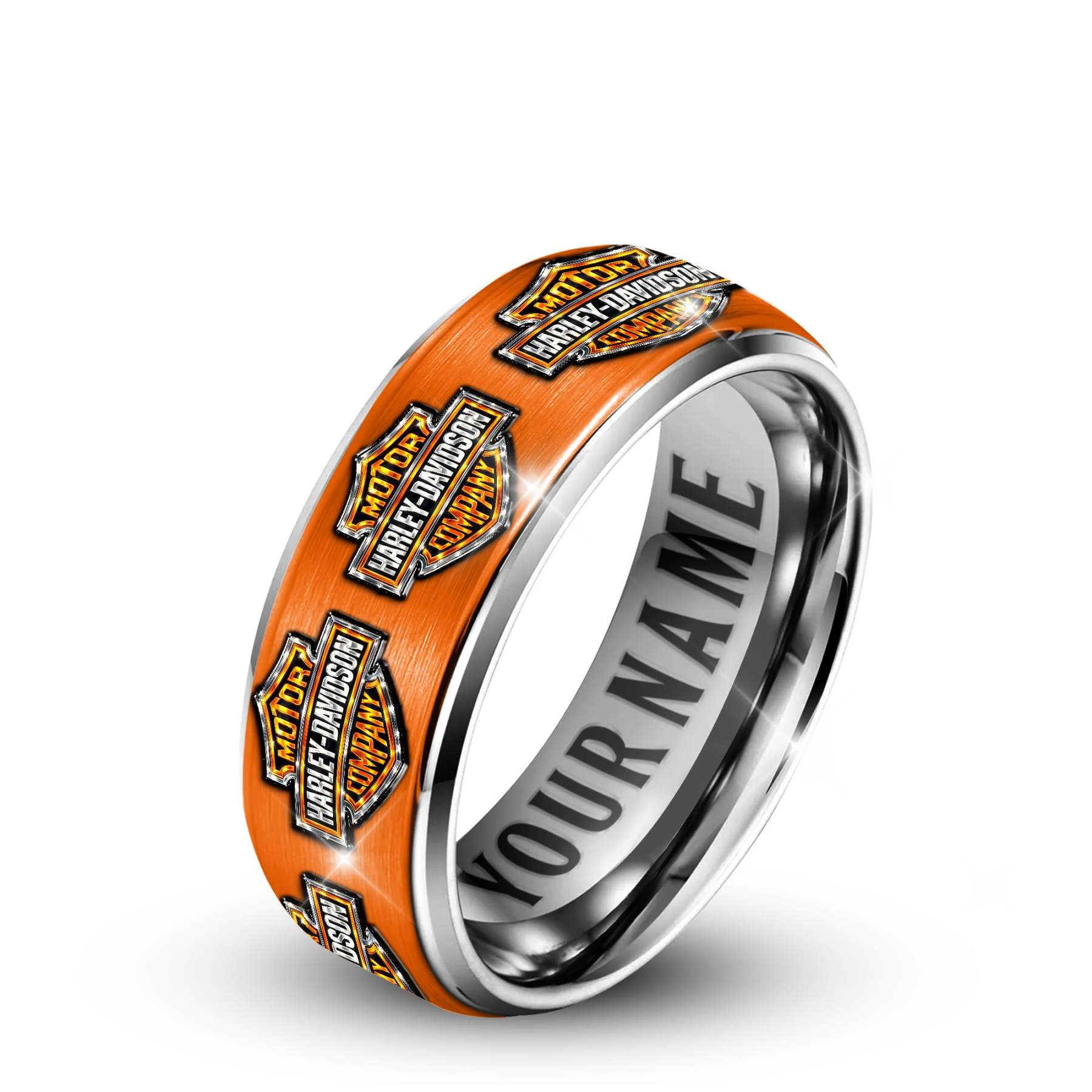 Premium HDV Silver Tungsten Ring TD