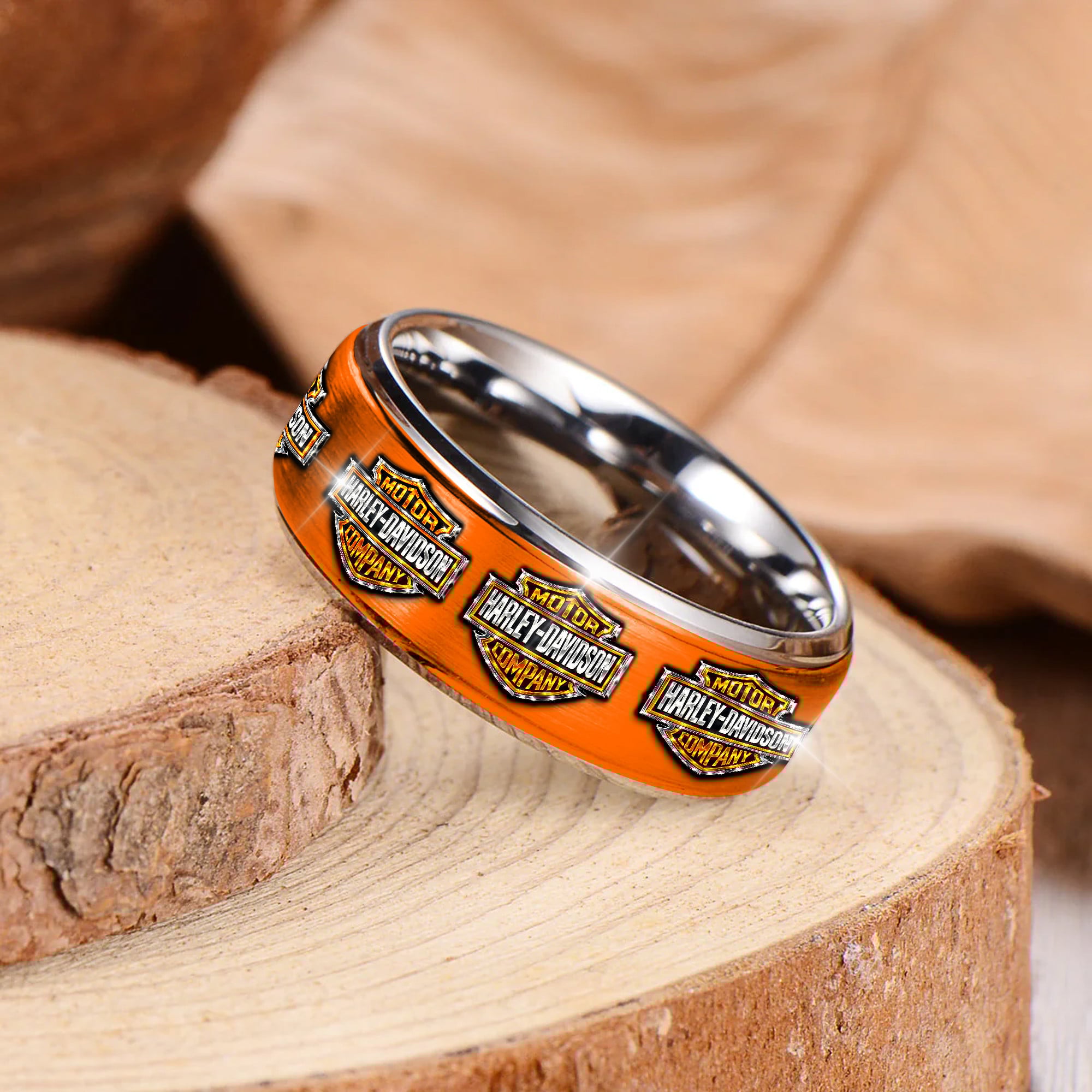 Premium HDV Silver Tungsten Ring TD