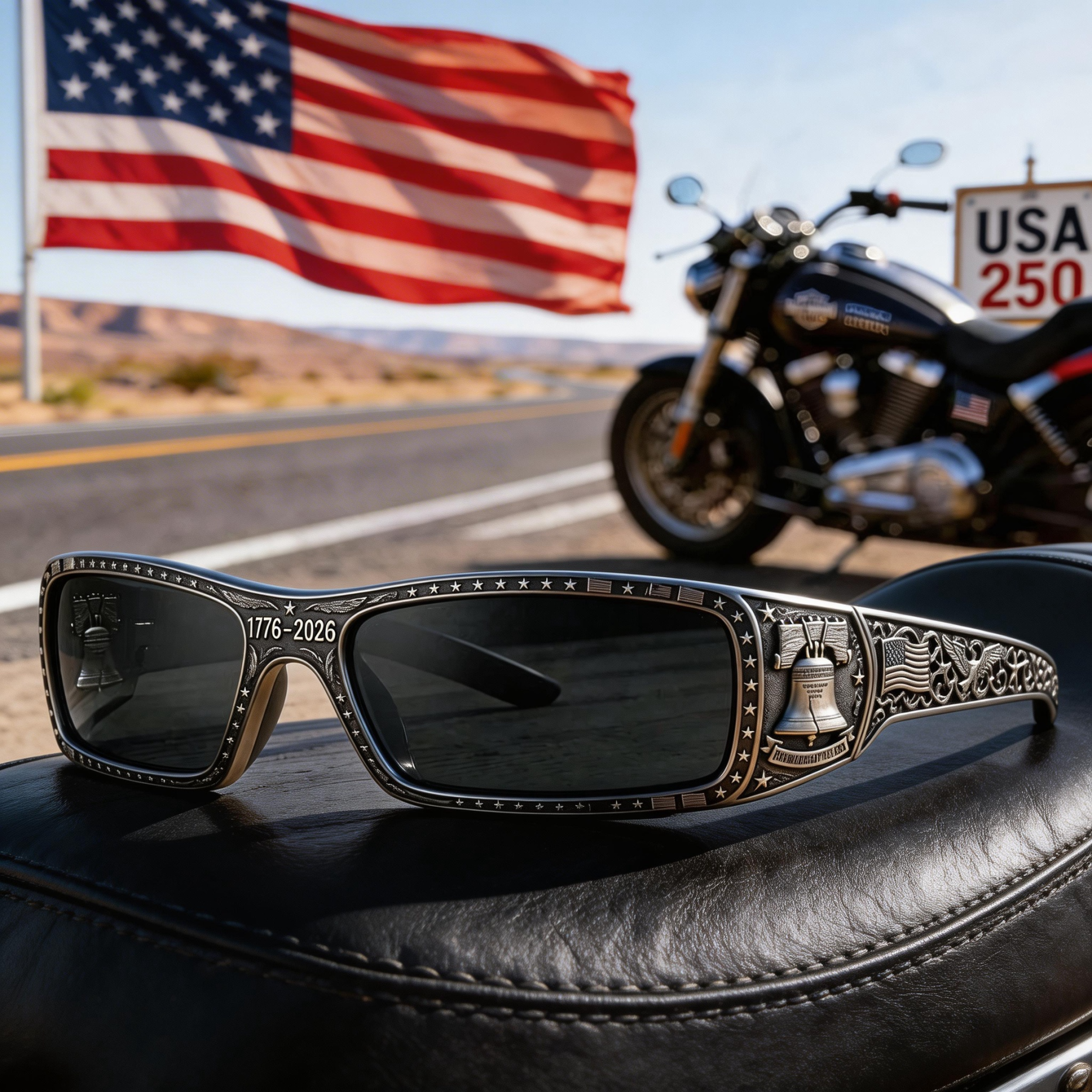 USA 250 Style Pattern Sunglasses