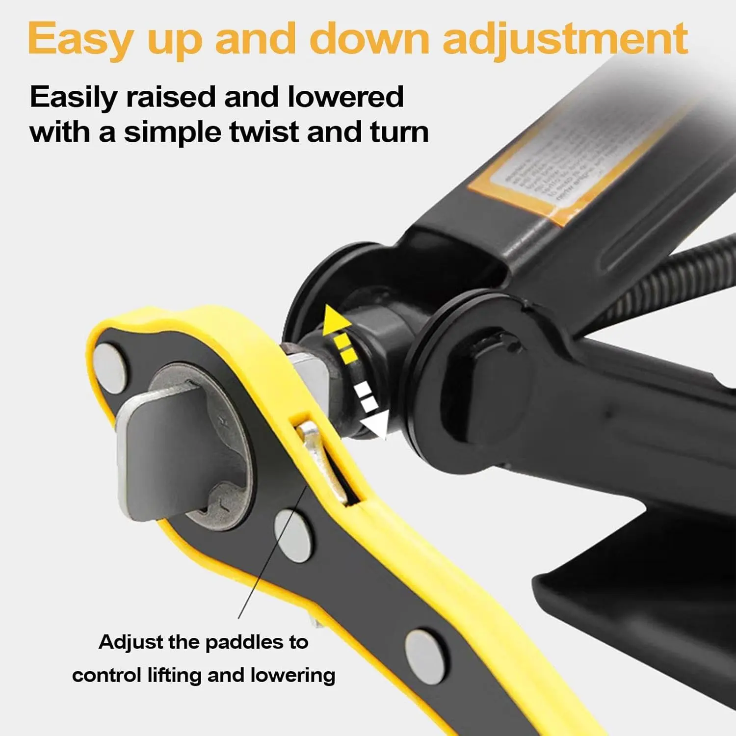 Upgrade your emergency kit with the High-Torque Jack Ratchet Wrench. Lift your vehicle in half the time with 80% less effort.