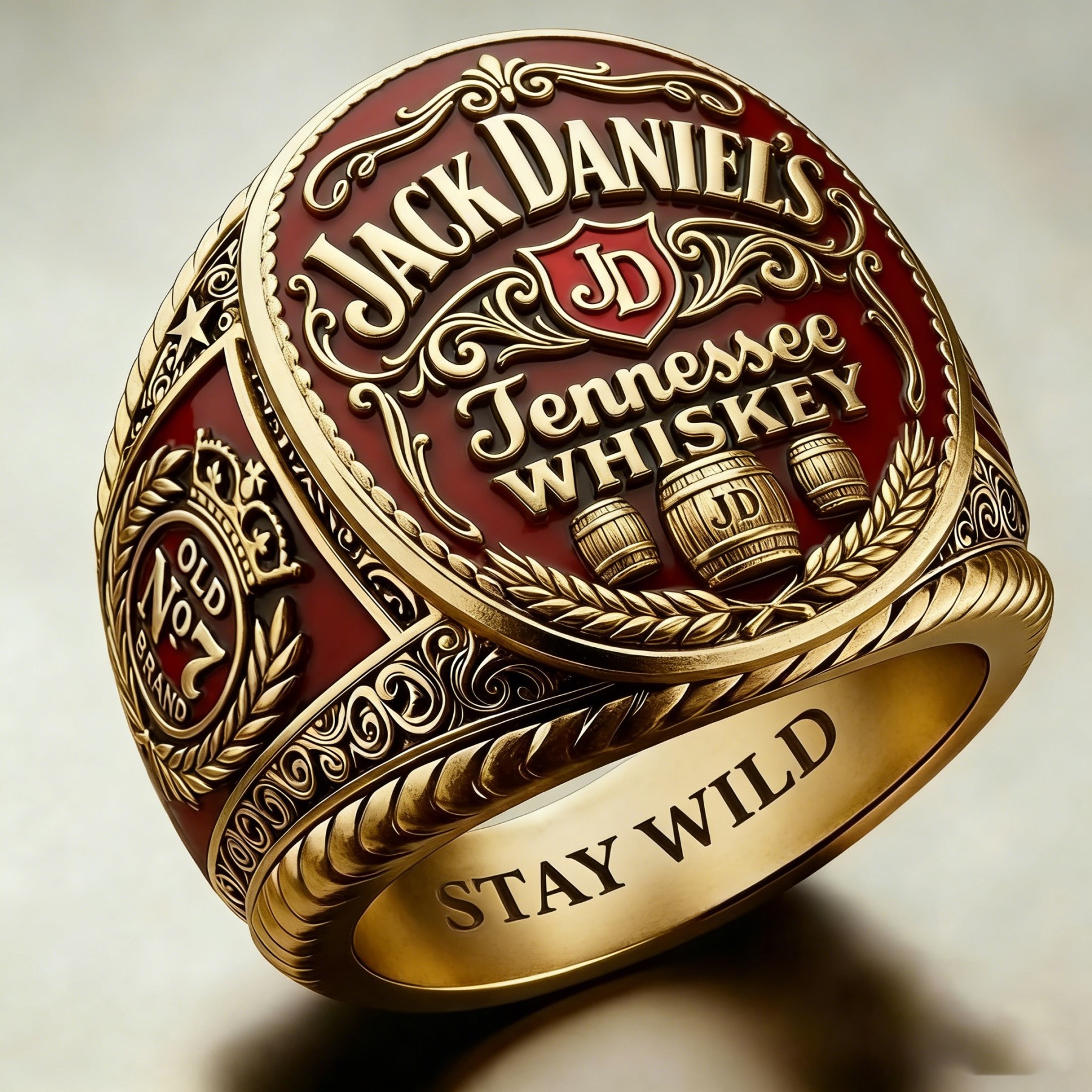 Jack Daniel's Old No.7 Style Ring