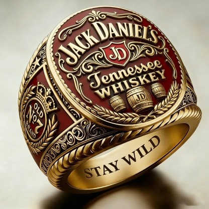Jack Daniel's Old No.7 Style Ring