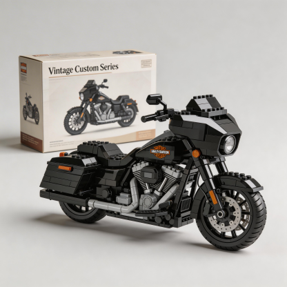 Harley-Davidson motorcycle building blocks