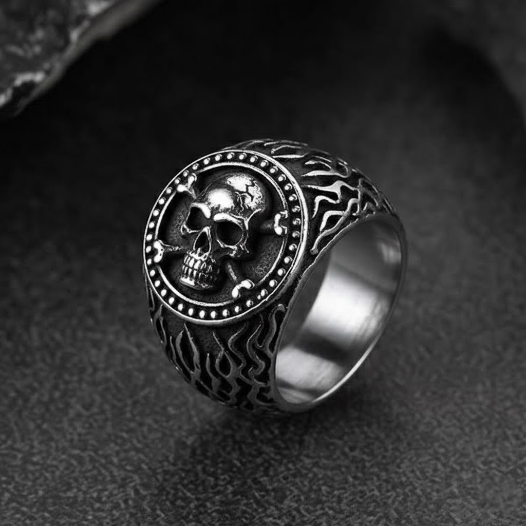 Rugged Biker Ring