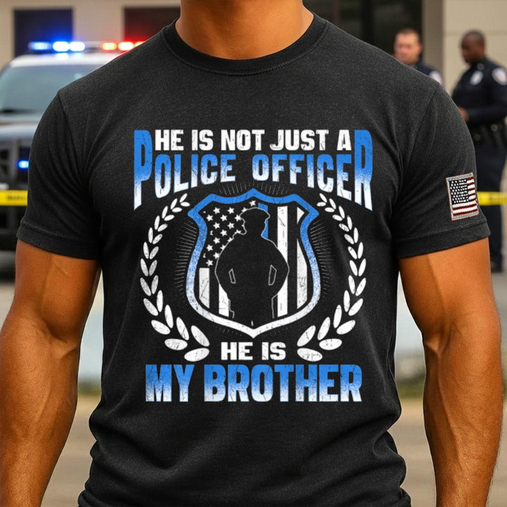 My Brother Is A Police Officer Proud Police Sister Brother