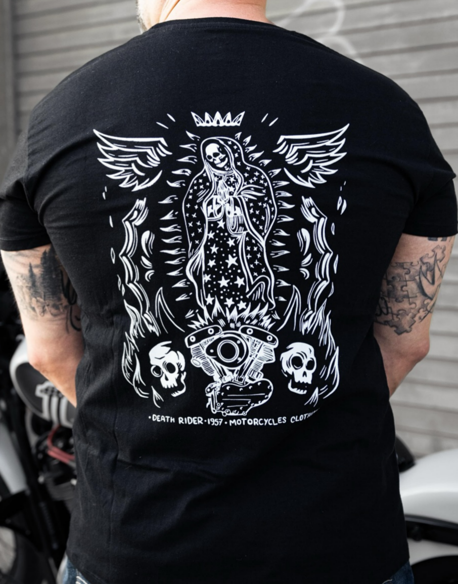 Vintage Death Rider Motorcycle T-Shirt