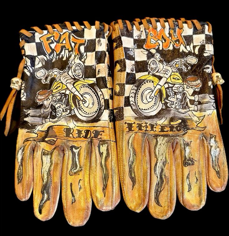 Vintage-Inspired Leather Work Gloves