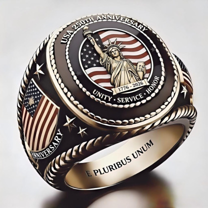 USA 250th Anniversary Ring 