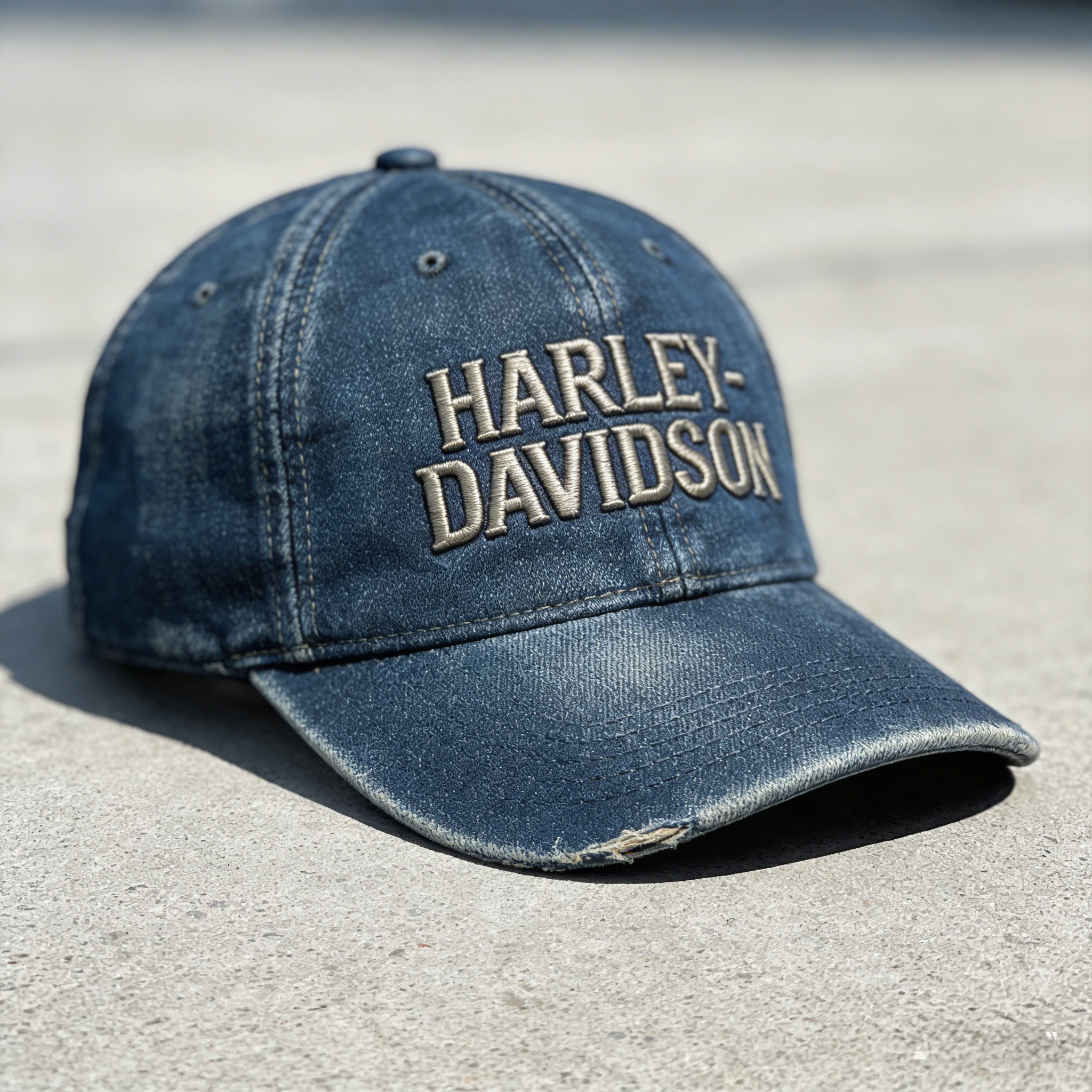 Biker Style Baseball Cap