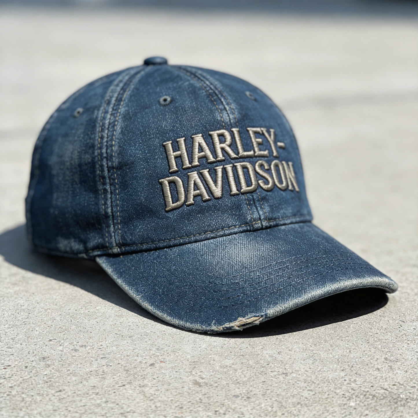 Biker Style Baseball Cap