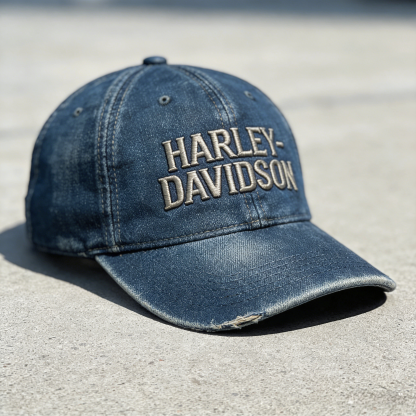 Biker Style Baseball Cap