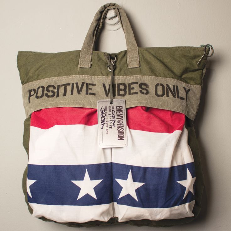 Vintage Military Canvas Carry Bag