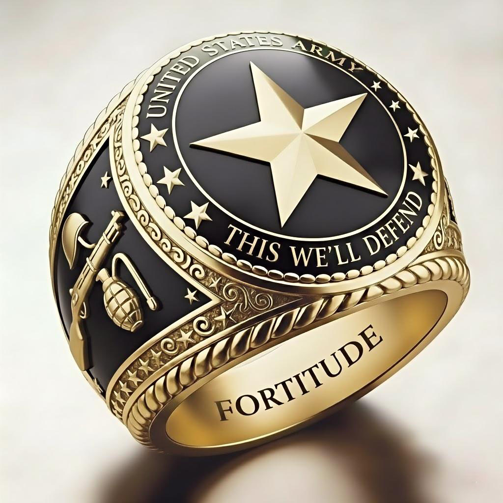 U.S. Army Ring: Forever Strong
