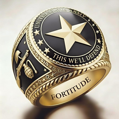 U.S. Army Ring: Forever Strong