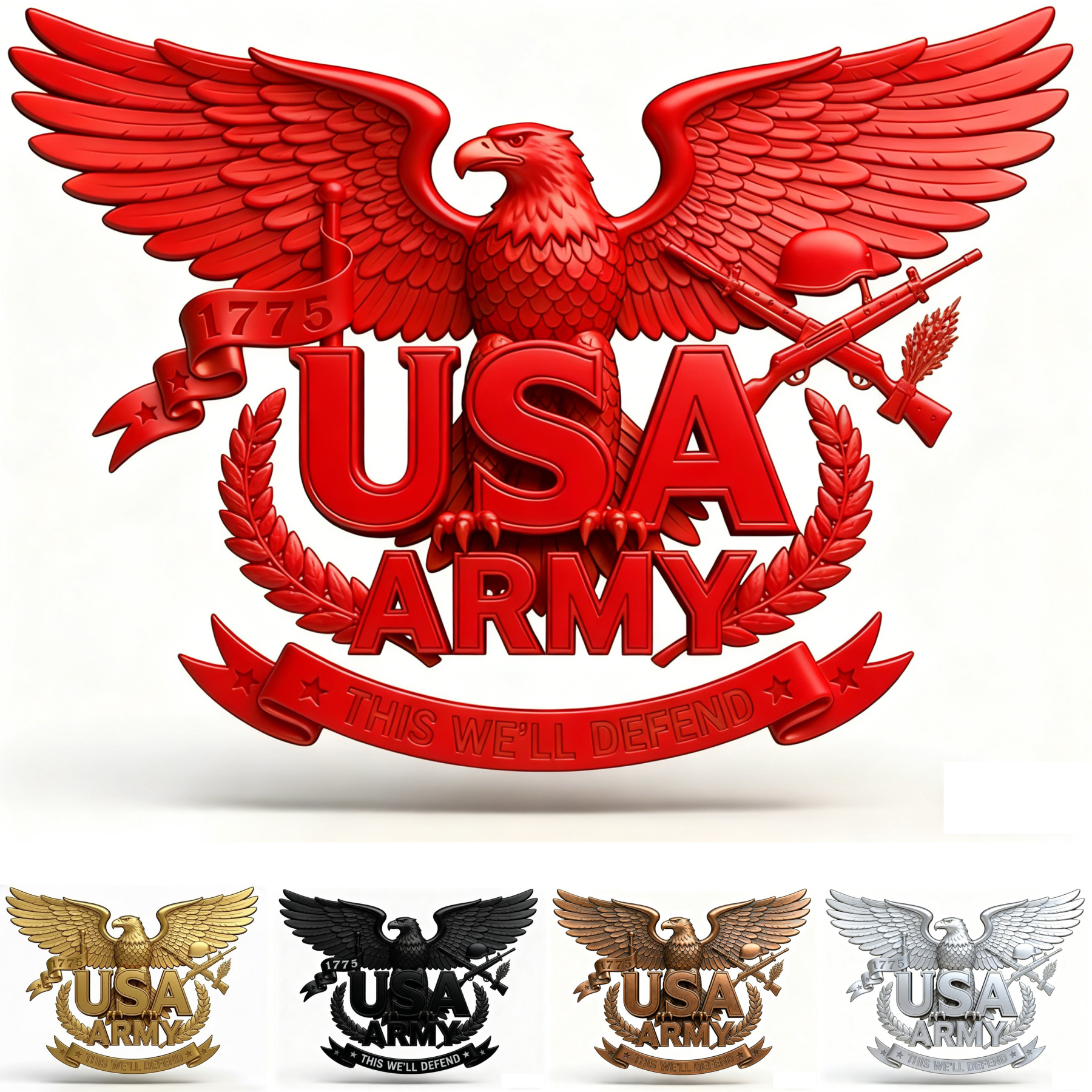 U.S. Army Spirit Car Decal
