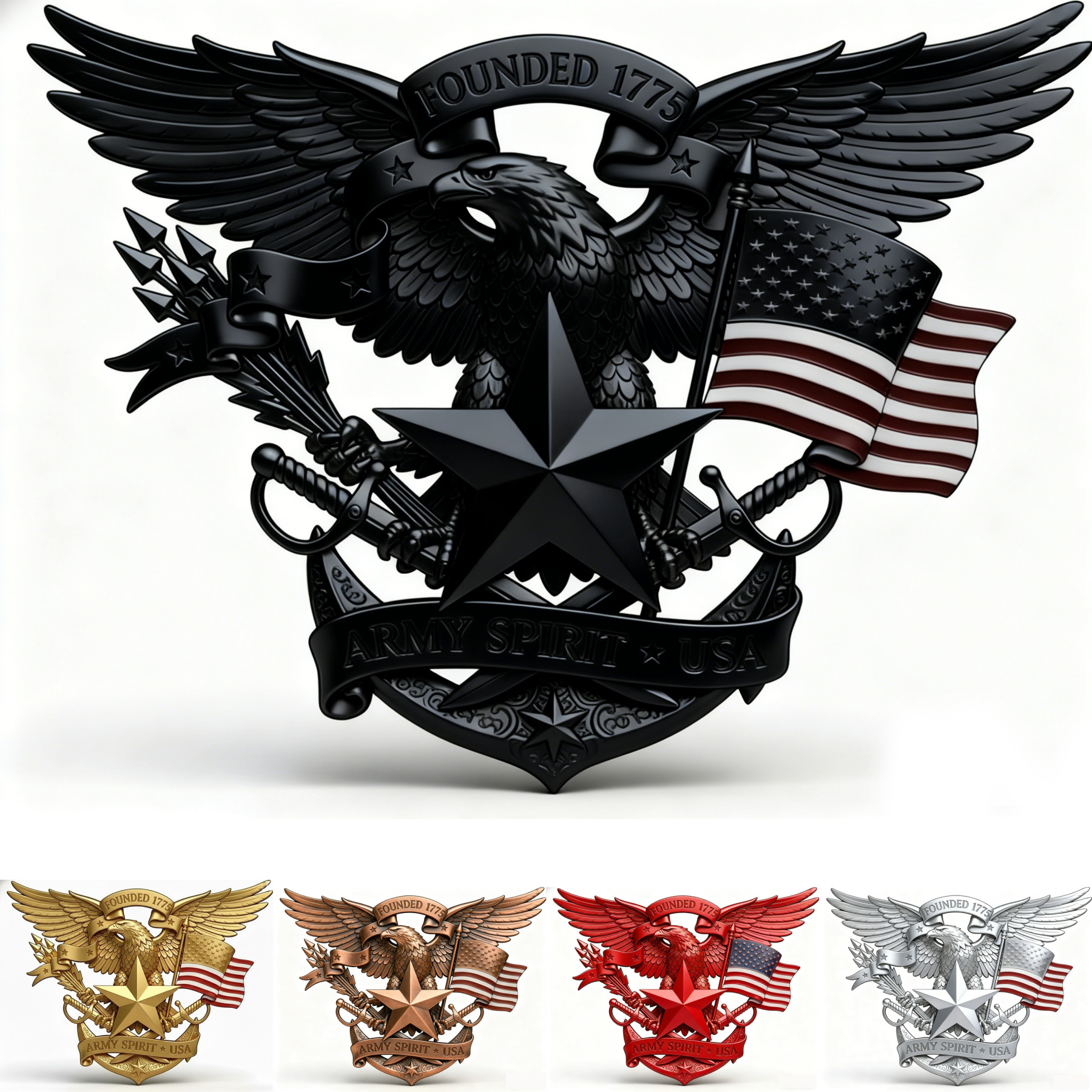 Last Day 49% OFFU.S. Navy Metal Cars Emblem for 250th Anniversary
