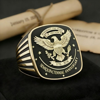 1776-2026 America Jubilee Ring