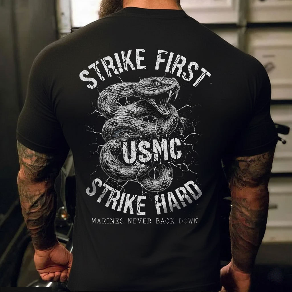 PROUD TO HAVE SERVED: U.S. Marine Corps Service Commemorative T - shir