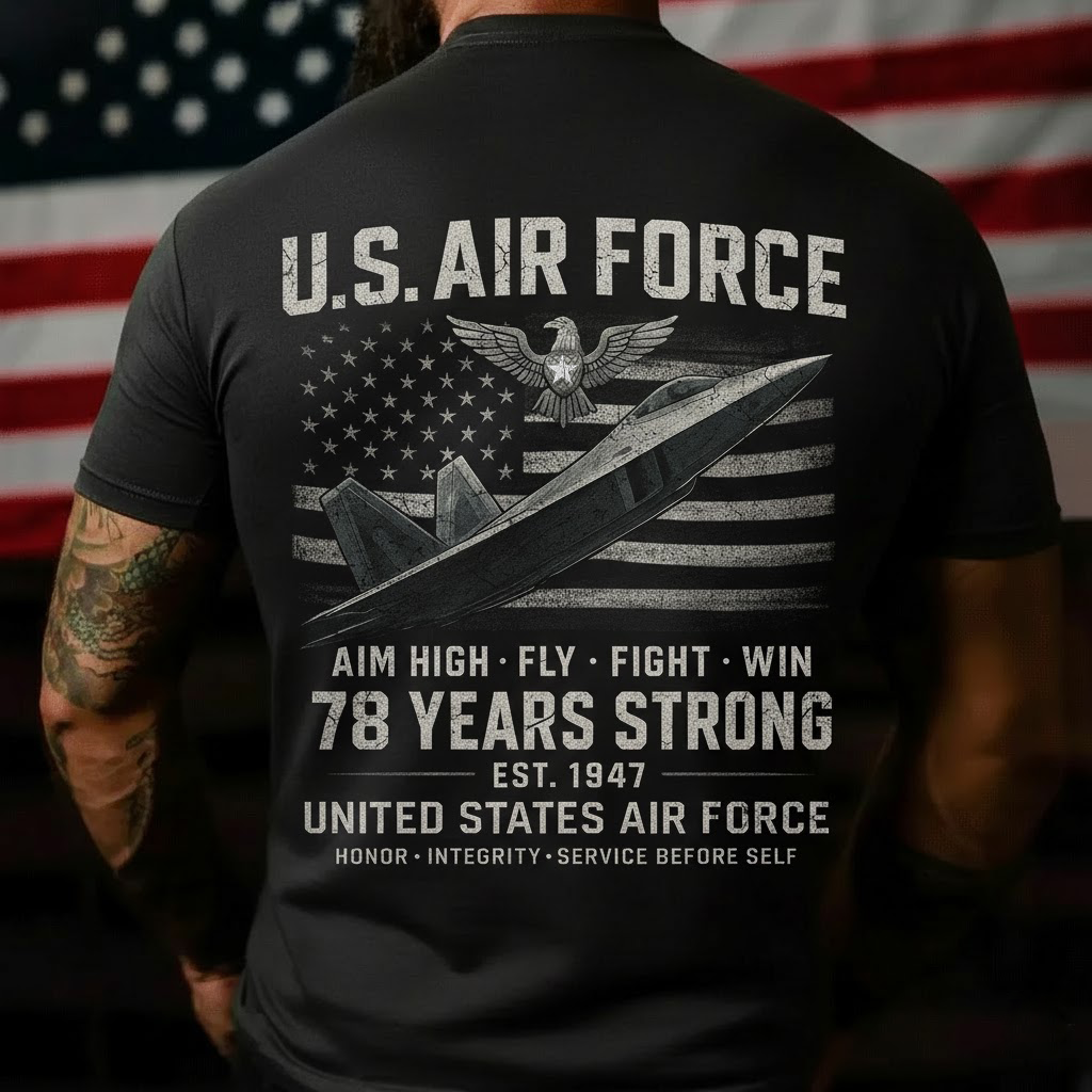 Honor. Integrity. Service – U.S. Air Force Heritage Tee