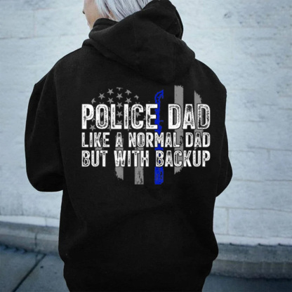 Police Mom Blue Line Flag Police